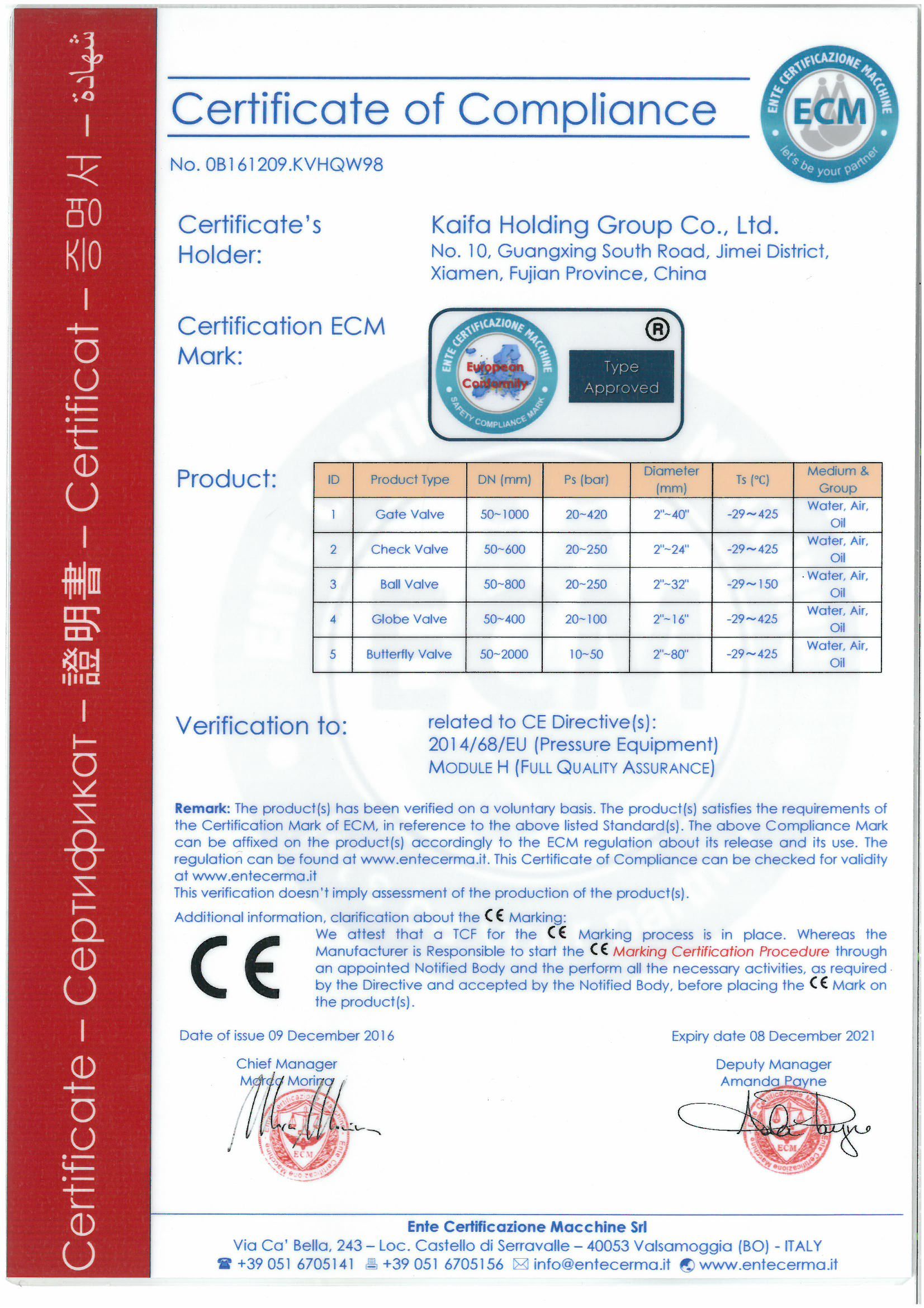 CE 认证 中文版