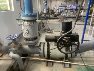 武山铜矿充填高压球阀